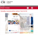 VÝSLEDKY MEZINÁRODNÍHO ŠETŘENÍ TALIS 2018 1